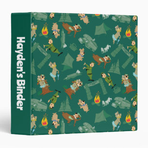 Yogi Bear and Friends Jellystone Park Camp Pattern Binder