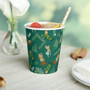 Yogi Bear and Friends Jellystone Park Camp Pattern Paper Cups