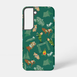 Yogi Bear and Friends Jellystone Park Camp Pattern Samsung Galaxy Case