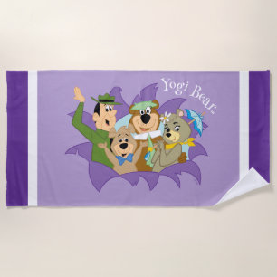 Yogi Bear and Friends Surprise Beach Towel