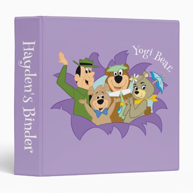 Yogi Bear and Friends Surprise Binder (Front/Spine)