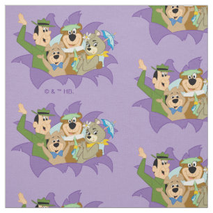 Yogi Bear and Friends Surprise Fabric