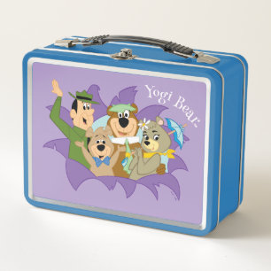 Yogi Bear and Friends Surprise Metal Lunch Box