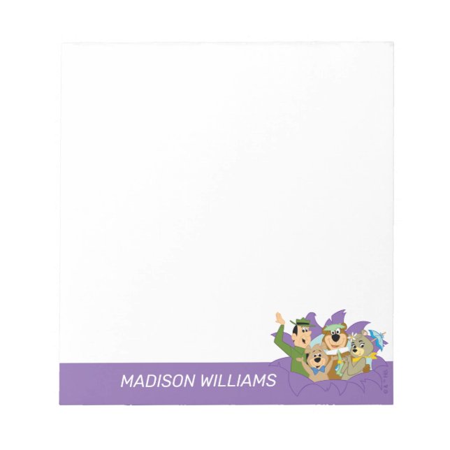 Yogi Bear and Friends Surprise Notepad (Front)