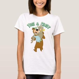 Yogi Bear Carrying Cindy Bear T-Shirt
