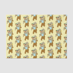 Yogi Bear Carrying Cindy Bear Tissue Paper