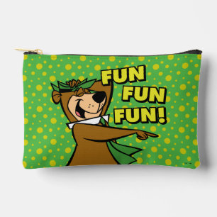 Yogi Bear Fun Fun Fun Accessory Pouch