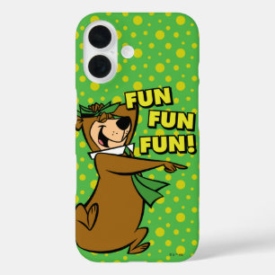 Yogi Bear Fun Fun Fun iPhone 16 Case