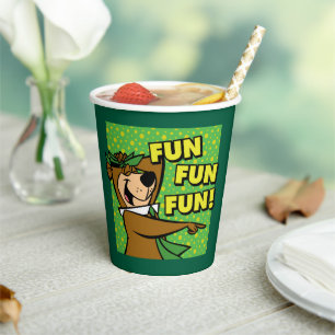 Yogi Bear Fun Fun Fun Paper Cups