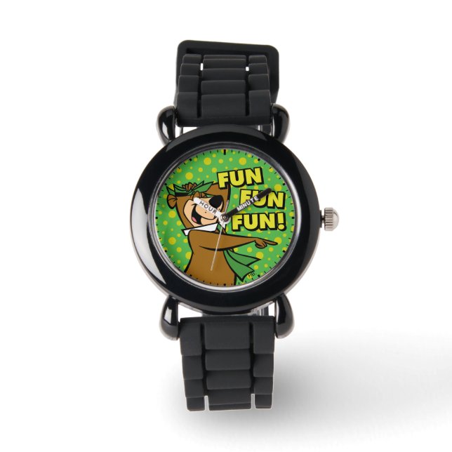 Yogi Bear Fun Fun Fun Watch (Front)