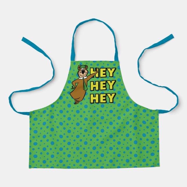 Yogi Bear Hey Hey Hey Apron (Front)