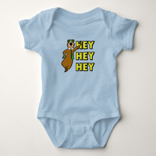 Yogi Bear Hey Hey Hey Baby Bodysuit