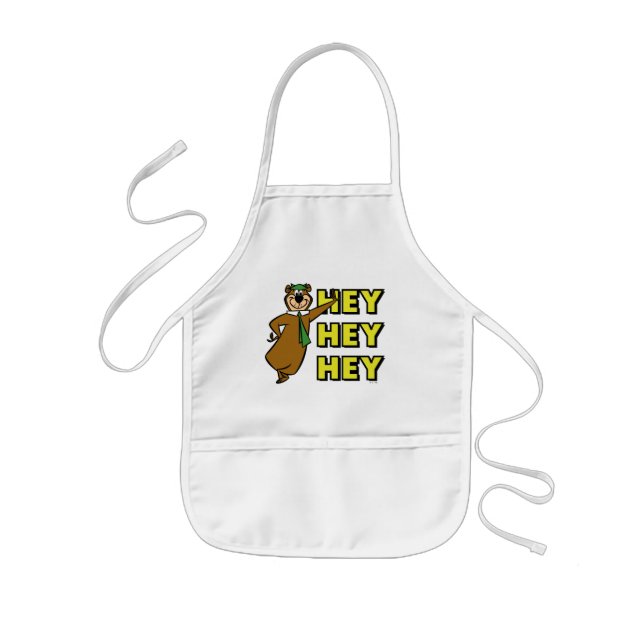 Yogi Bear Hey Hey Hey Kids Apron (Front)