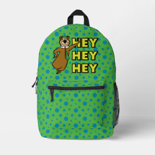 Yogi Bear Hey Hey Hey Printed Backpack