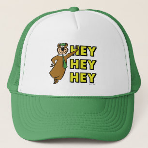 Yogi Bear Hey Hey Hey Trucker Hat