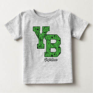 Yogi Bear Patterned Varsity Letters Baby T-Shirt