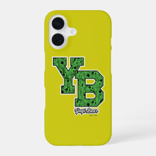 Yogi Bear Patterned Varsity Letters iPhone 16 Case
