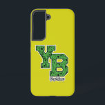 Yogi Bear Patterned Varsity Letters Samsung Galaxy Case<br><div class="desc">Show off your love for Yogi Bear with this bold and eye-catching "YB" graphic! Featuring a vibrant green varsity-style lettering filled with classic character sketches of Yogi Bear, Boo Boo, and Ranger Smith, this design captures the fun and mischief of Jellystone Park’s most famous residents. With a stylish retro animation...</div>