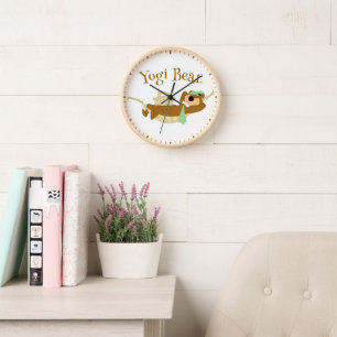 Yogi Bear Picnic Hammock Nap Time Clock