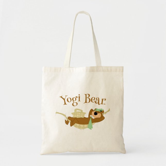 Yogi Bear Picnic Hammock Nap Time Tote Bag (Front)