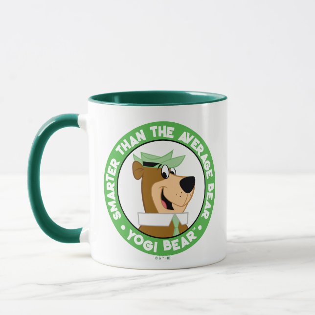 Yogi Bear Smiling Portrait Mug (Left)