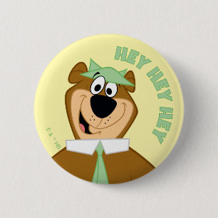 Yogi Bear Welcome 2 Inch Round Button