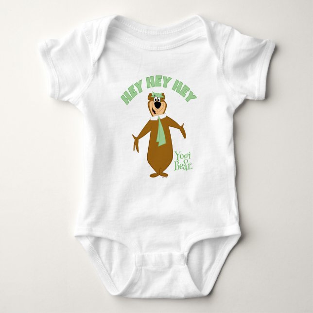 Yogi Bear Welcome Baby Bodysuit (Front)
