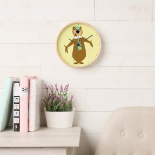 Yogi Bear Welcome Clock