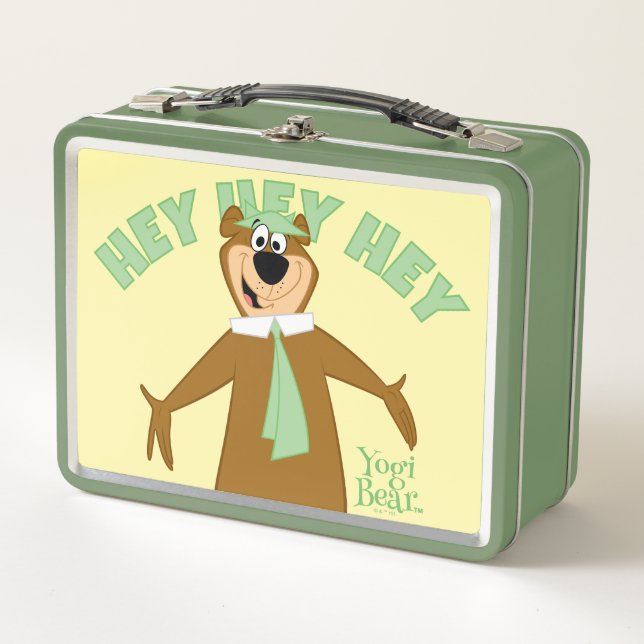 Yogi Bear Welcome Metal Lunch Box (Front)