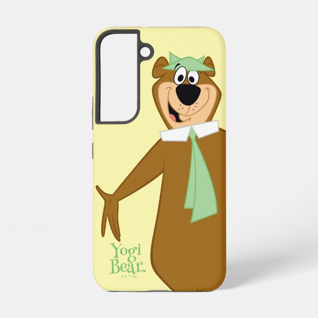 Yogi Bear Welcome Samsung Galaxy S22 Case (Back)