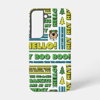 Yogi Bear's Picnic Quotes & Fun Phrases Pattern