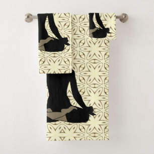 Yogi Lotus Pose Bath Towel Set