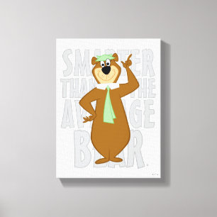 Yogi "Smarter Than The Average Bear" Canvas Print