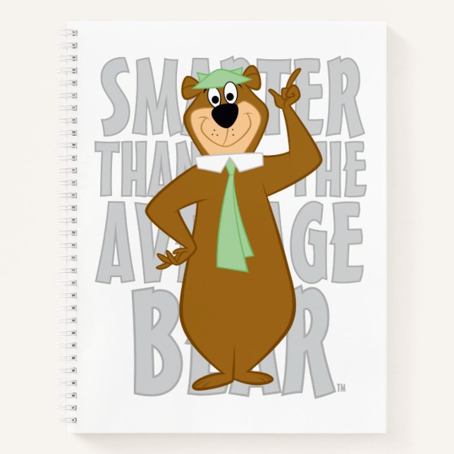 Yogi "Smarter Than The Average Bear" Notebook (Front)