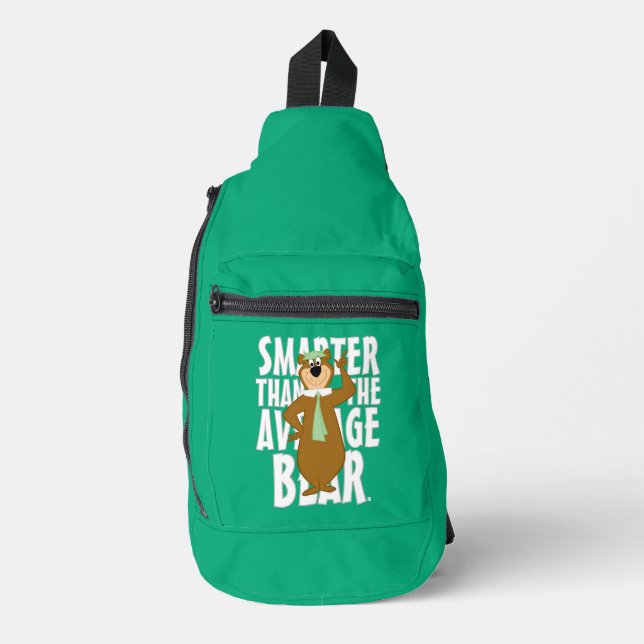 Yogi "Smarter Than The Average Bear" Sling Bag (Front)