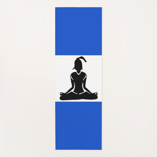 Yogic Practice Mindfulness Yoga Mat (Front)