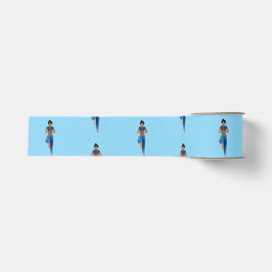 Yogini Asana Yoga Grosgrain Ribbon