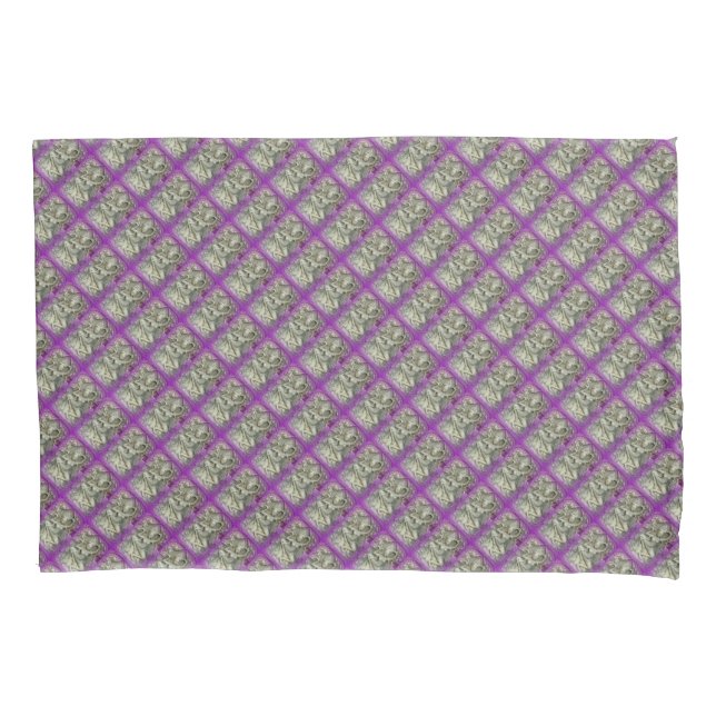 yoginis dancing pattern pillowcase (Front)