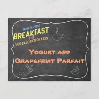 Yogurt and Grapefruit Parfait Recipe Card