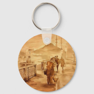 Yogurt Delivery In Istanbul pill Keychain