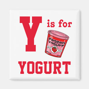Yogurt Magnet