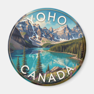 Yoho Canada Emerald Lake Landscape Magnet