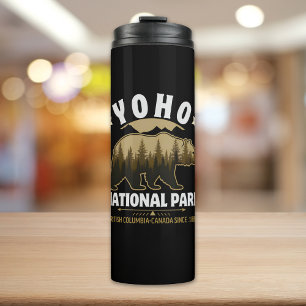 Yoho National Park Bear Design – British Columbia  Thermal Tumbler