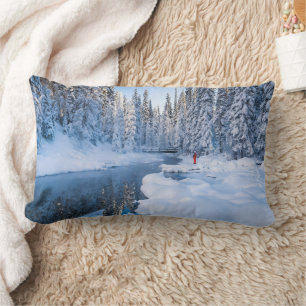 Yoho National Park, British Columbia, Canada Lumbar Pillow