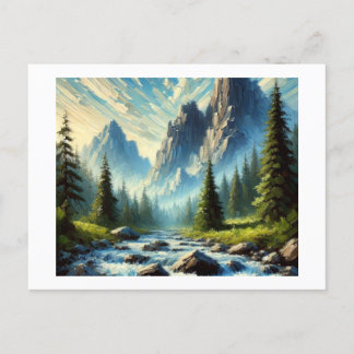 Yoho National Park British Columbia,  Postcard