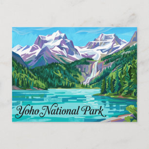 Yoho National Park Canada Postcard