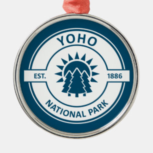 Yoho National Park Metal Ornament