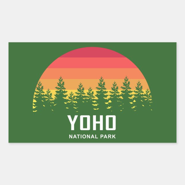 Yoho National Park Sticker (Front)