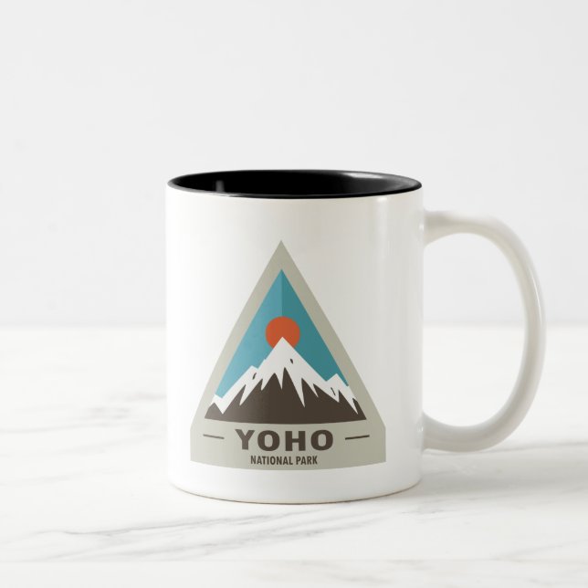 Yoho National Park Two-Tone Coffee Mug (Right)