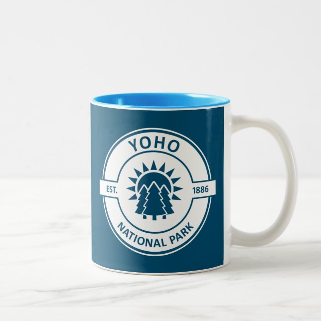 Yoho National Park Two-Tone Coffee Mug (Right)